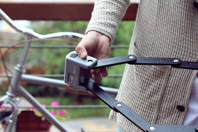 <transcy>ZiiLock | Smart Folding Bike Lock Fingerabdruck &amp; Smartphone entsperren</transcy>